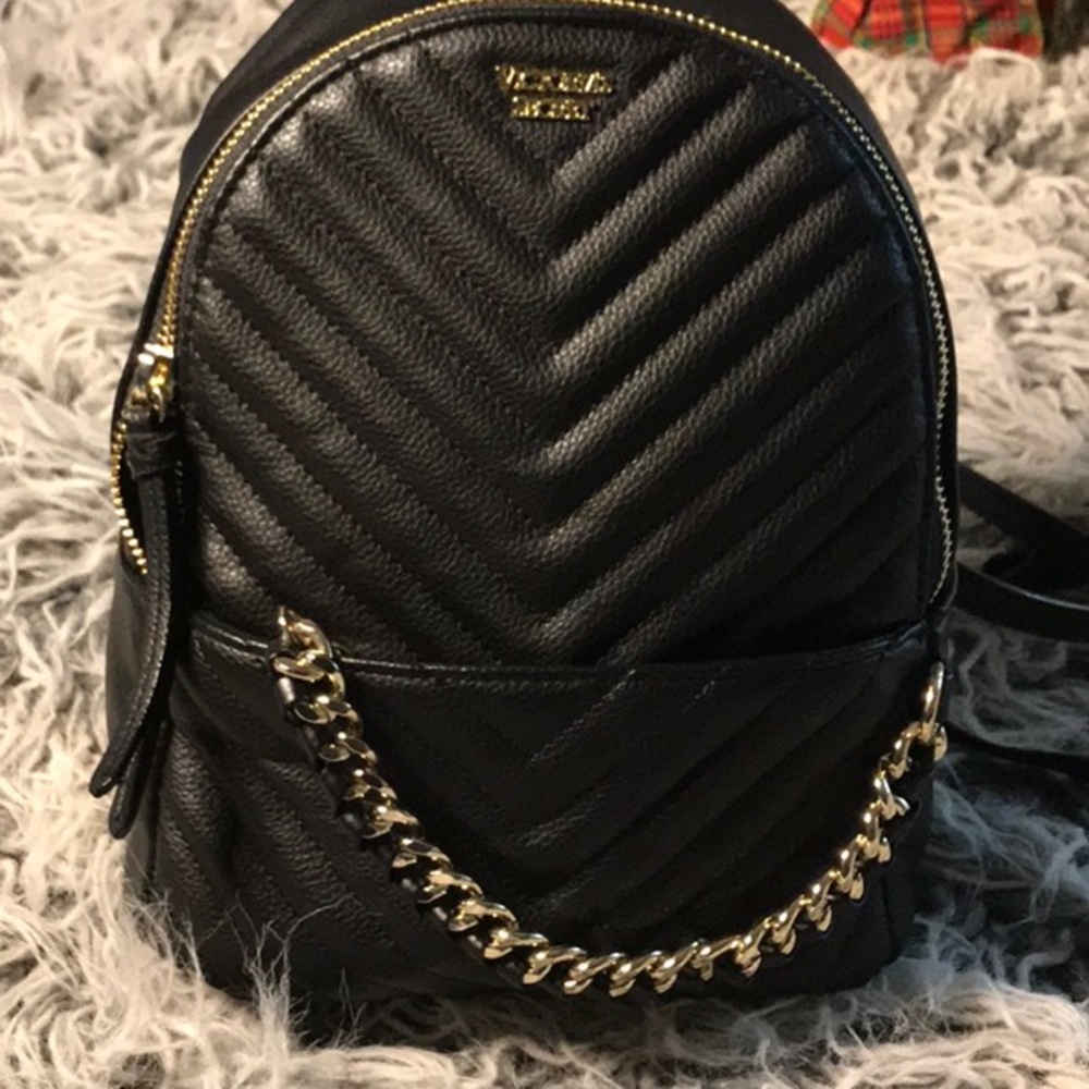 Black VS Mini Backpack 😻
